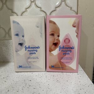 2x Johnson's Nursing Pads 36 Disposable Pads